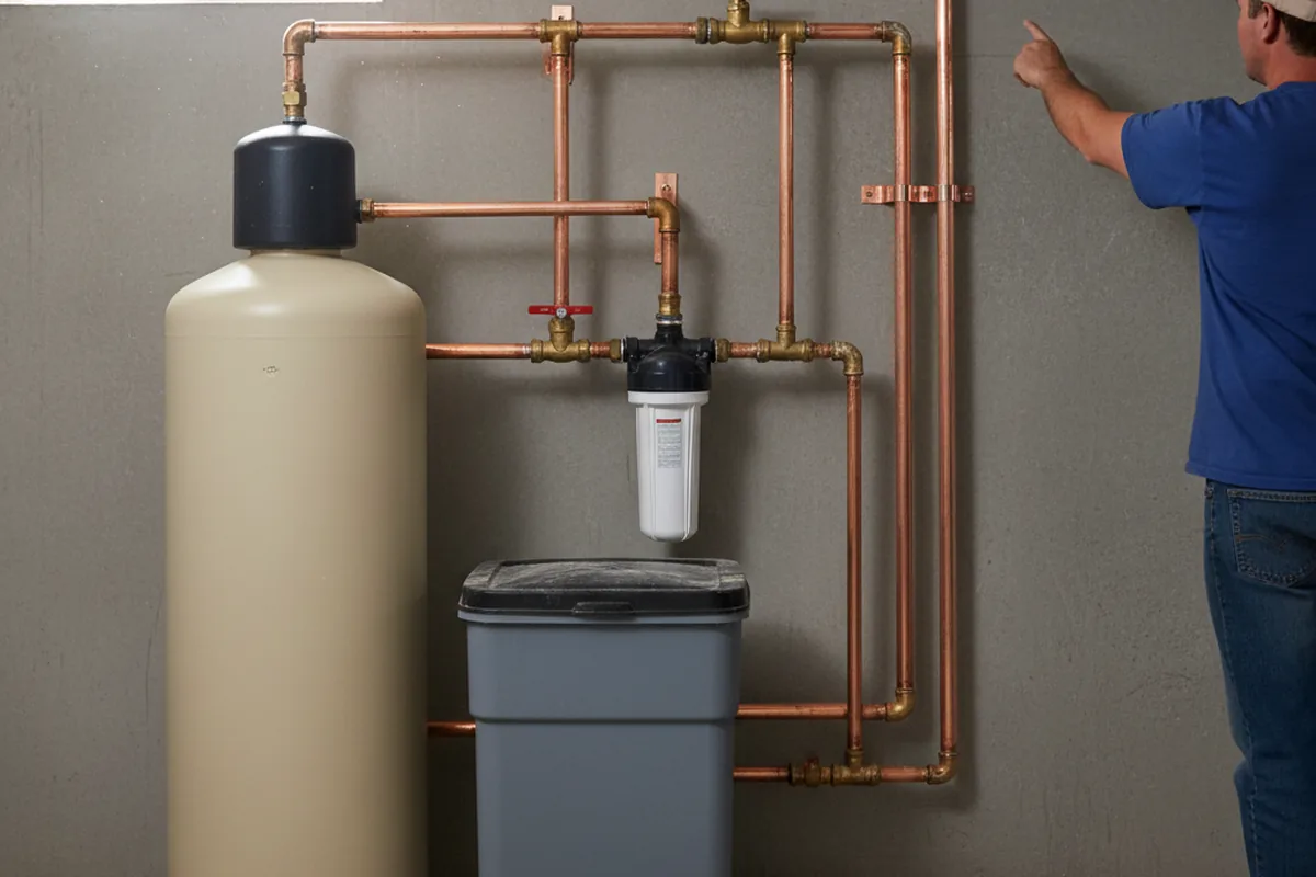 Whole-house water treatment system installed in Lake Park